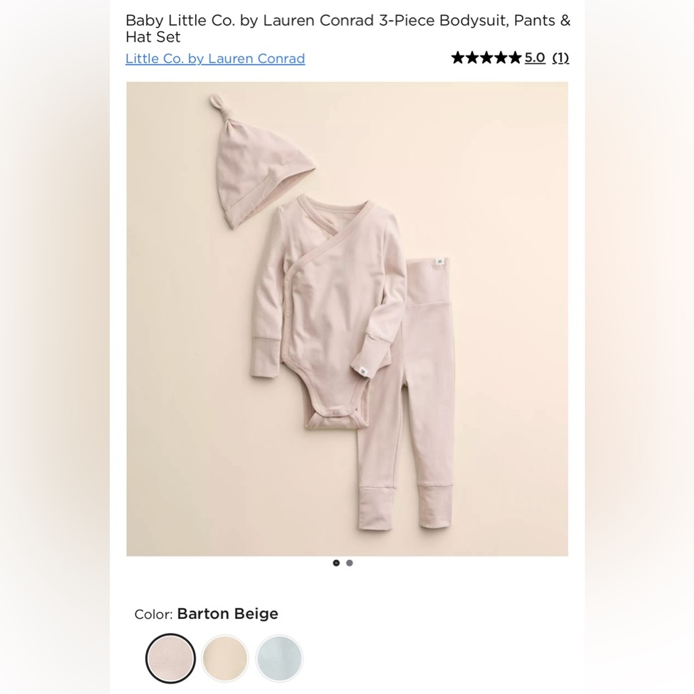 Little Co. 3 piece outfit